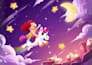 create whimsical children story book illustration